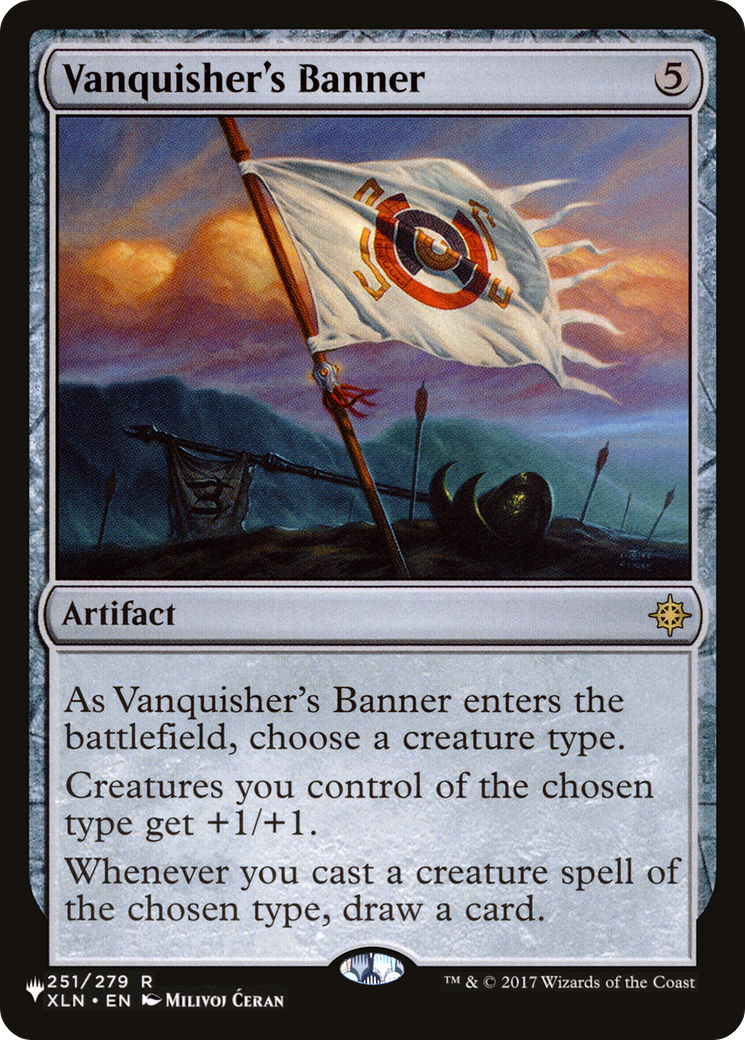 Vanquisher's Banner (251) - The List