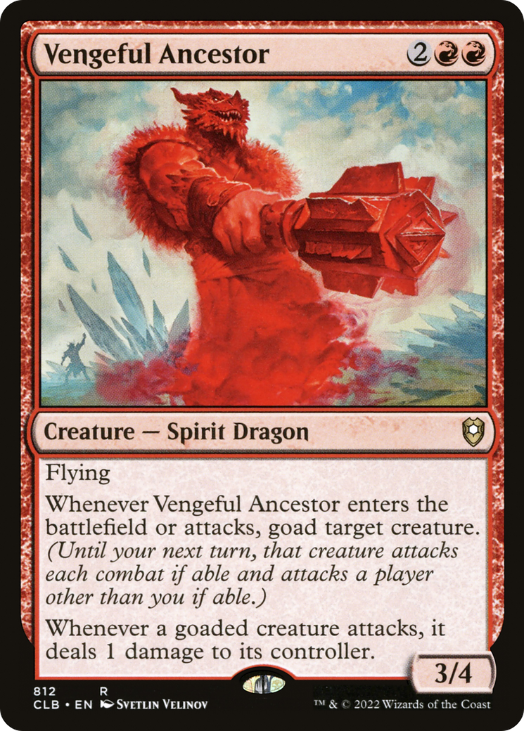 Vengeful Ancestor (812) - Commander Legends: Battle for Baldur's Gate