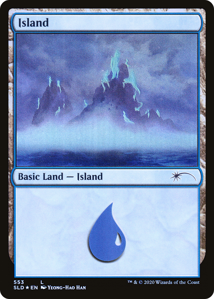 Island (553) Foil - Secret Lair Drop
