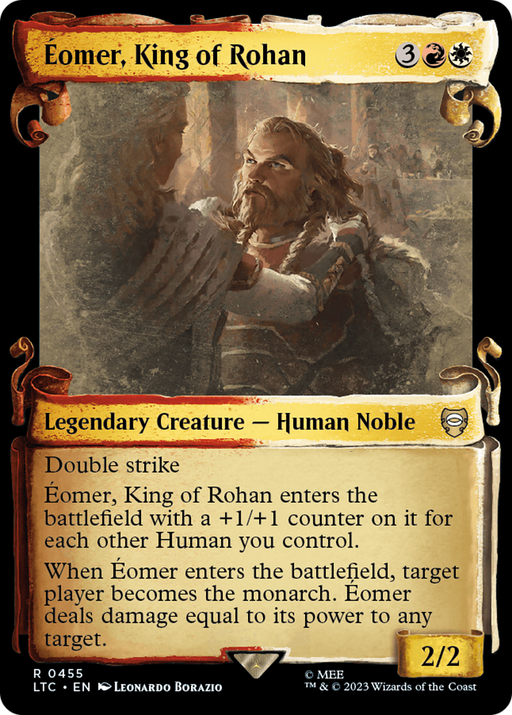 Eomer, King of Rohan (Showcase Scrolls) (Showcase) (455) - Tales of Middle-earth Commander