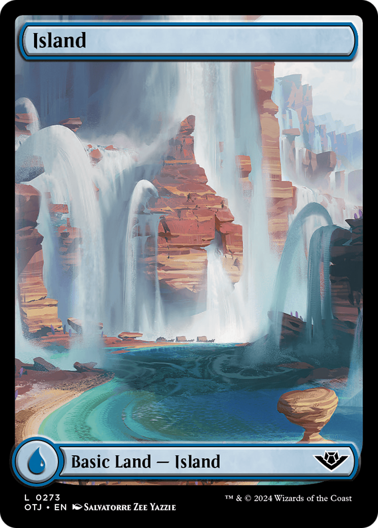 Island (273) Foil - Outlaws of Thunder Junction