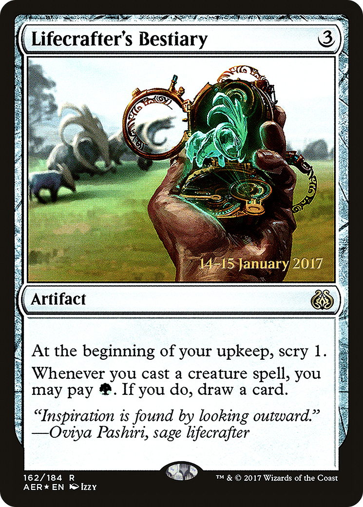 Lifecrafter's Bestiary (162) Foil - Aether Revolt Promos
