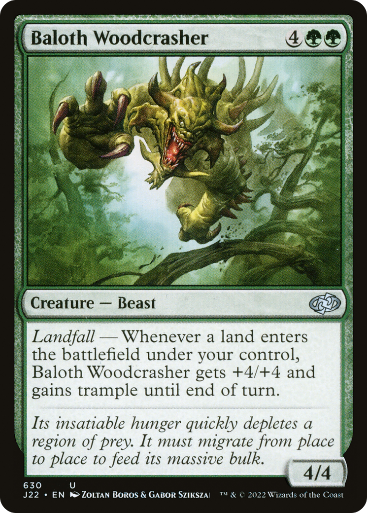 Baloth Woodcrasher (630) - Jumpstart 2022