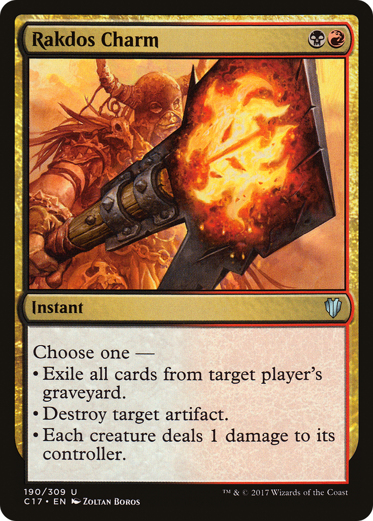 Rakdos Charm (190) - Commander 2017