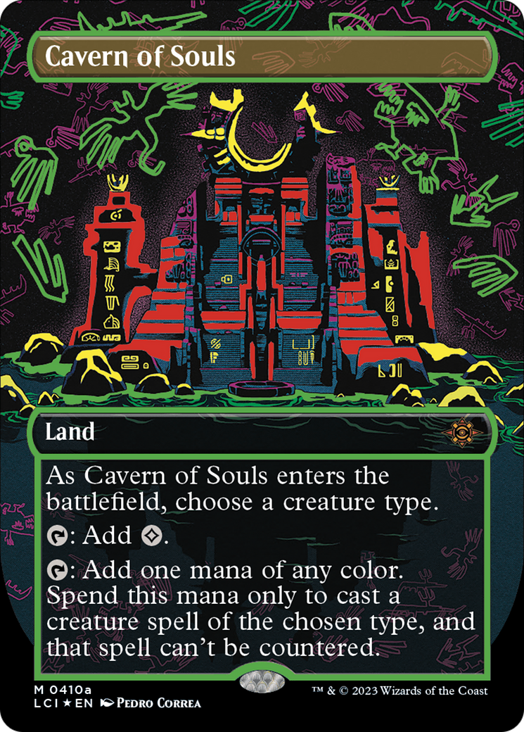 Cavern of Souls (Borderless) (410a) Foil - The Lost Caverns of Ixalan