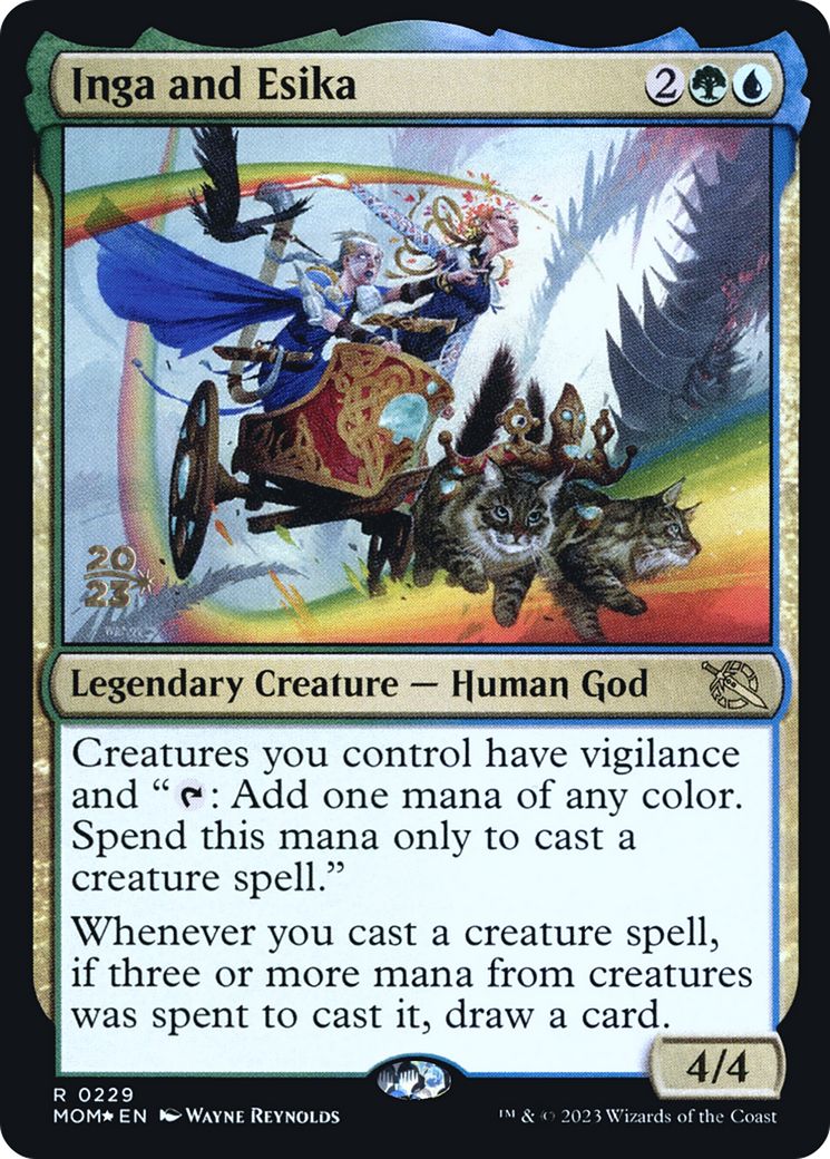 Inga and Esika (229s) Foil - March of the Machine Promos