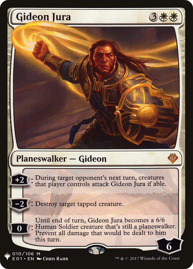 Gideon Jura (E01-10) - The List