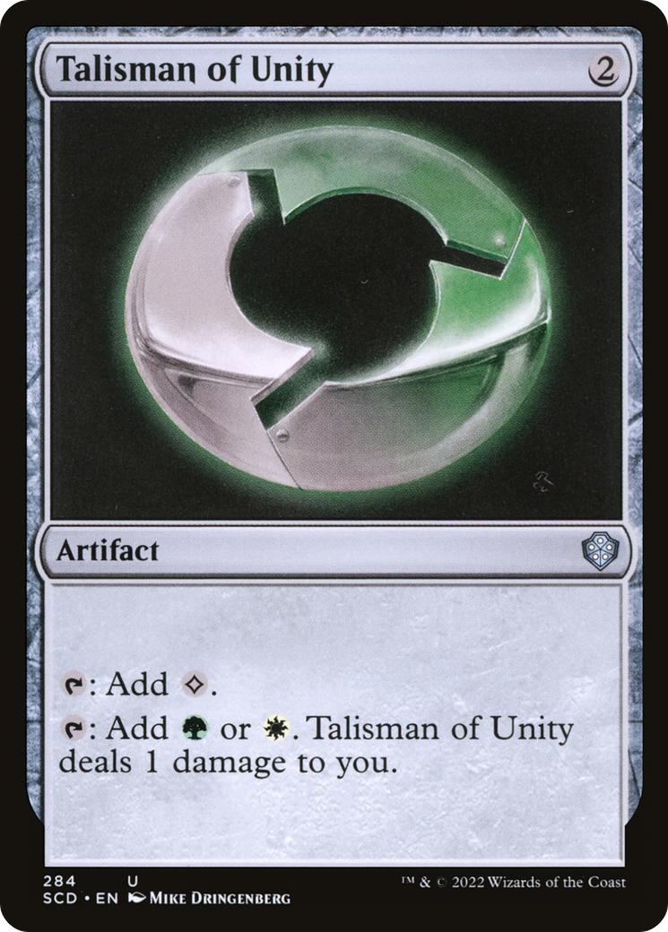 Talisman of Unity (284) - Starter Commander Decks