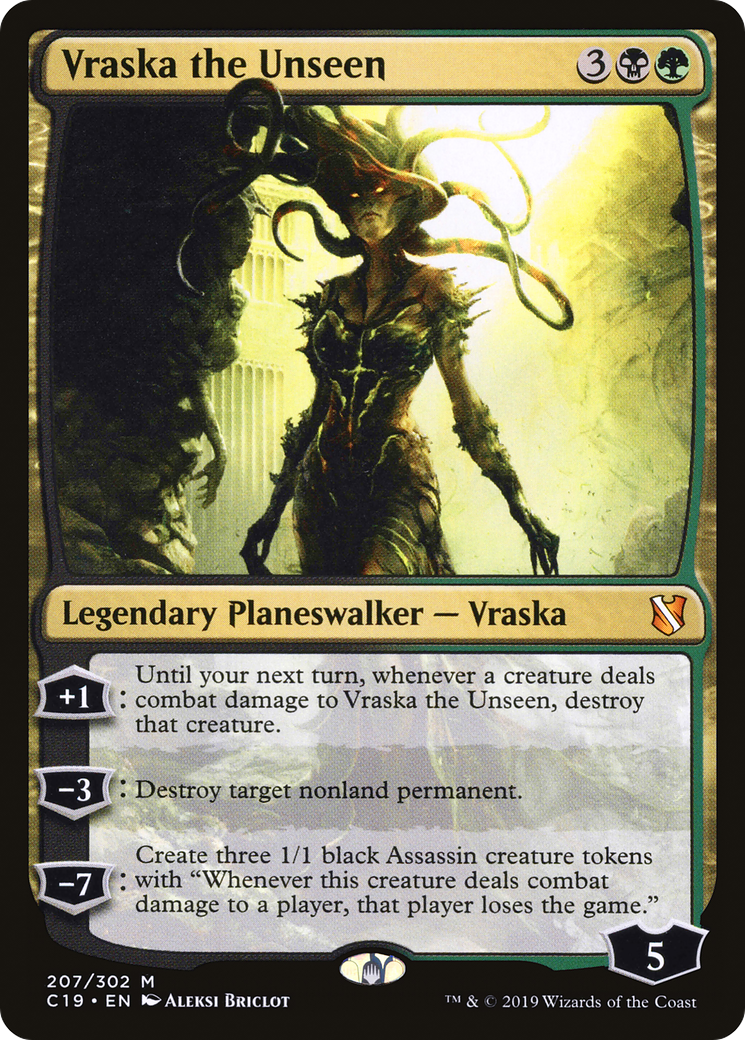 Vraska the Unseen (207) - Commander 2019