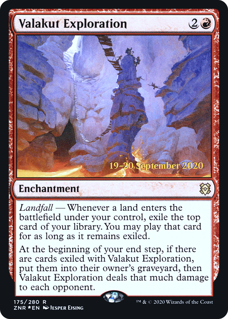 Valakut Exploration (175) Foil - Zendikar Rising Promos