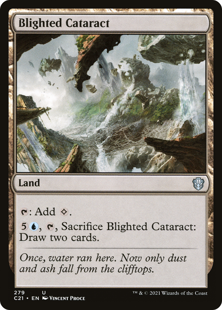 Blighted Cataract (279) - Commander 2021