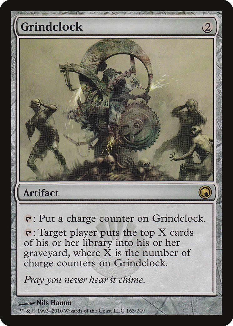 Grindclock (163) Foil - Scars of Mirrodin