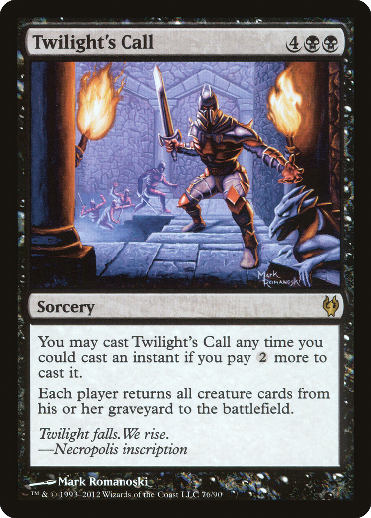 Twilight's Call (076) - Duel Decks: Izzet vs. Golgari