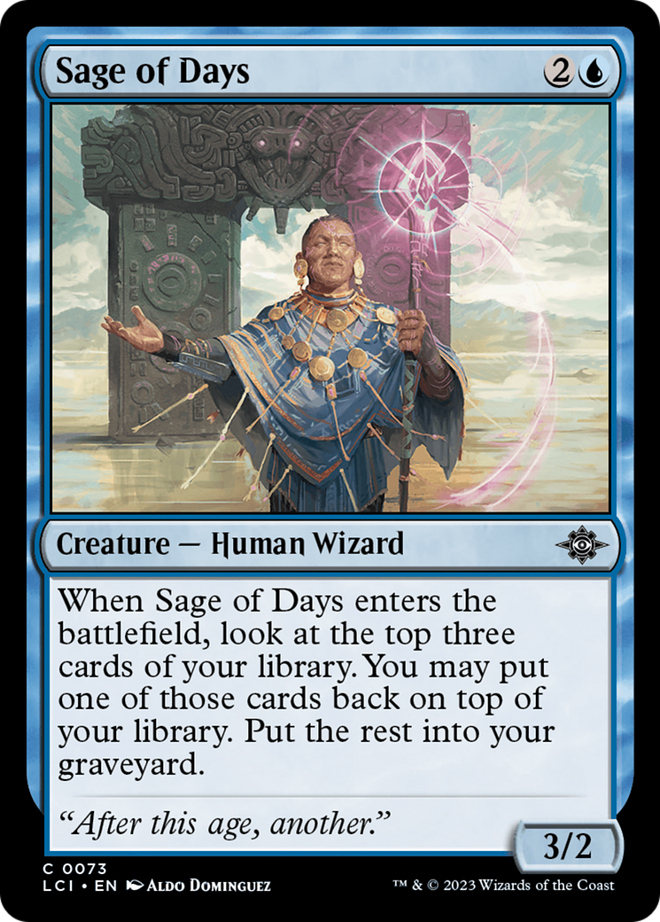 Sage of Days (073) - The Lost Caverns of Ixalan