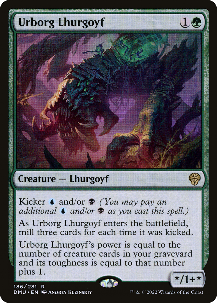 Urborg Lhurgoyf (186) - Dominaria United