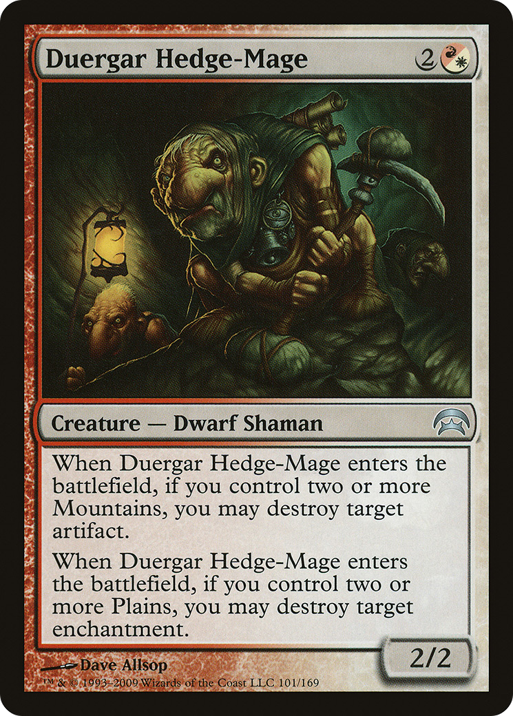 Duergar Hedge-Mage (101) - Planechase