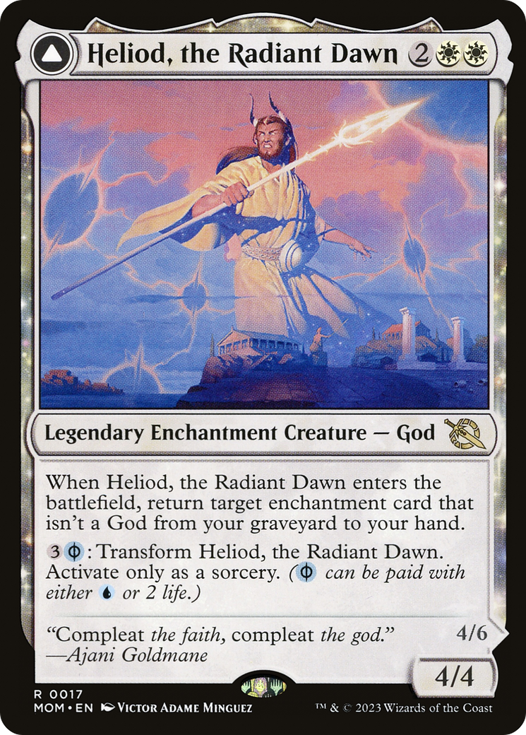 Heliod, the Radiant Dawn (017) Foil - March of the Machine
