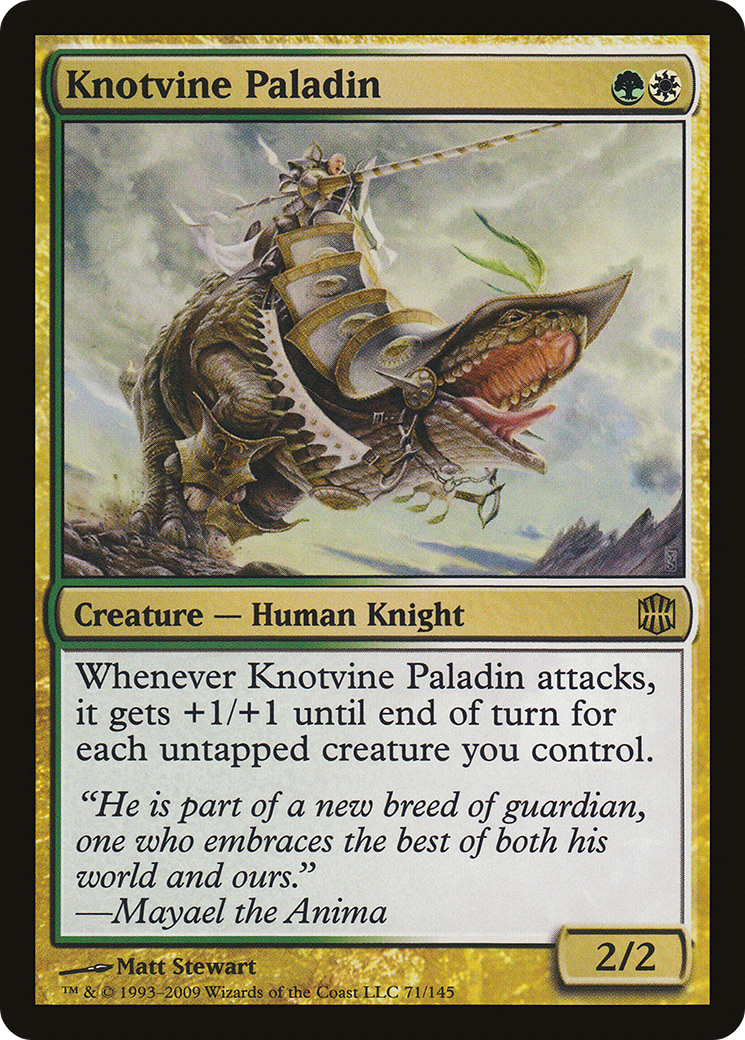 Knotvine Paladin (071) - Alara Reborn