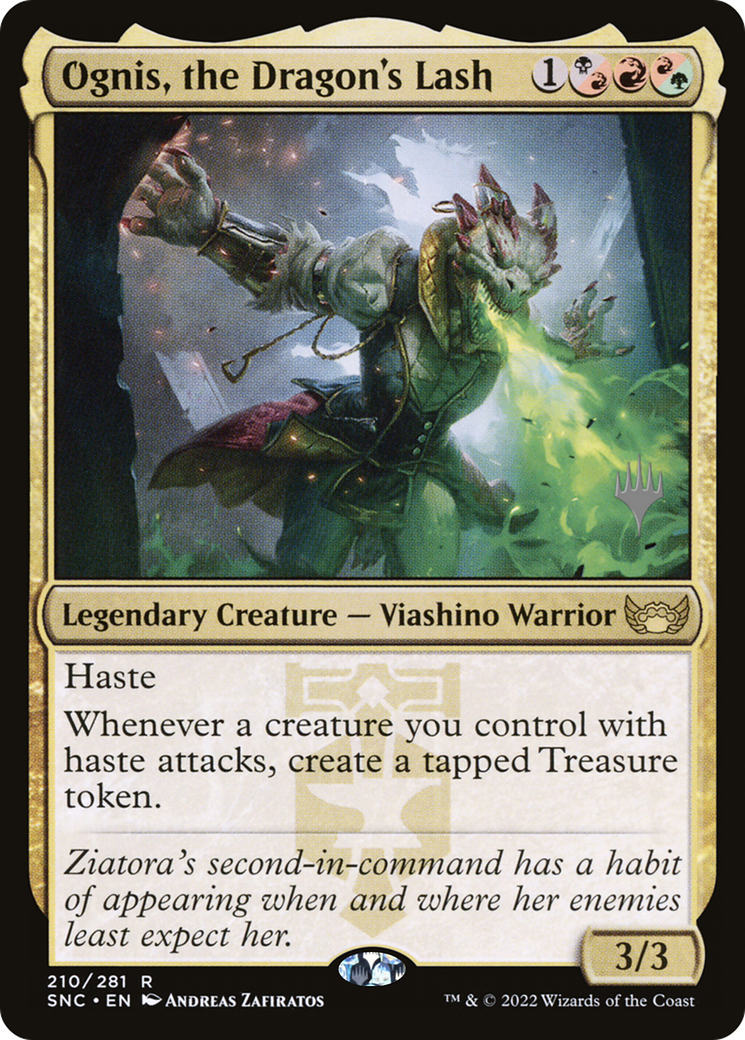 Ognis, the Dragon's Lash (210) - Streets of New Capenna Promos