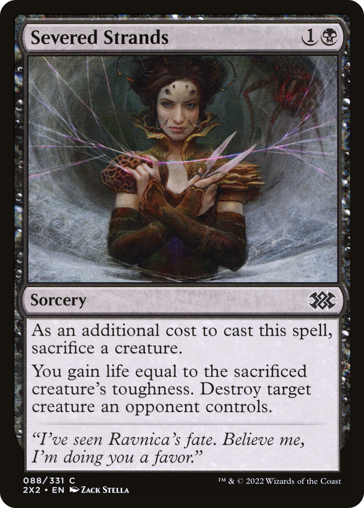Severed Strands (088) Foil - Double Masters 2022