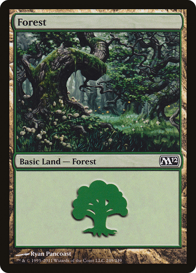 Forest (249) Foil - Magic 2012