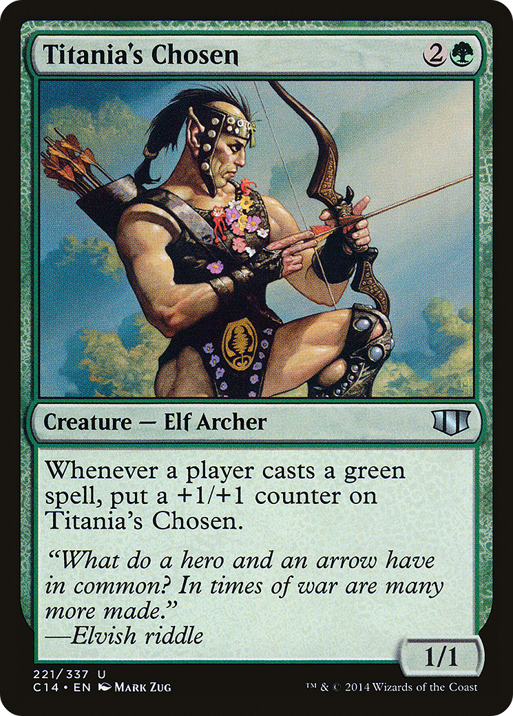Titania's Chosen (221) - Commander 2014