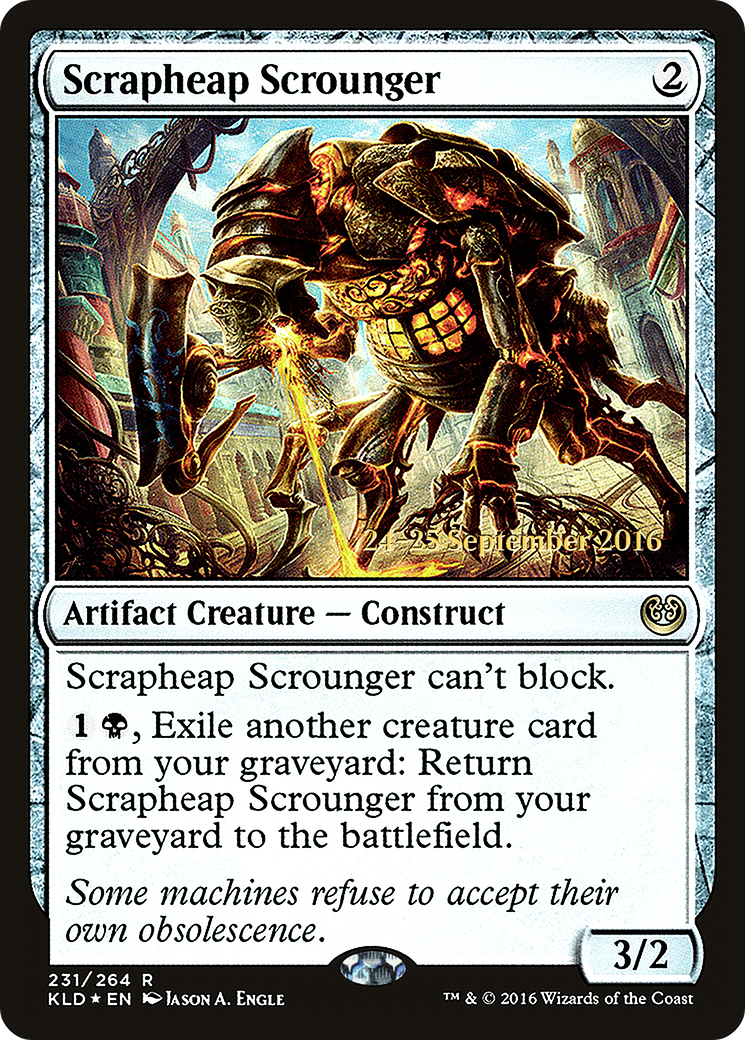Scrapheap Scrounger (231) Foil - Kaladesh Promos