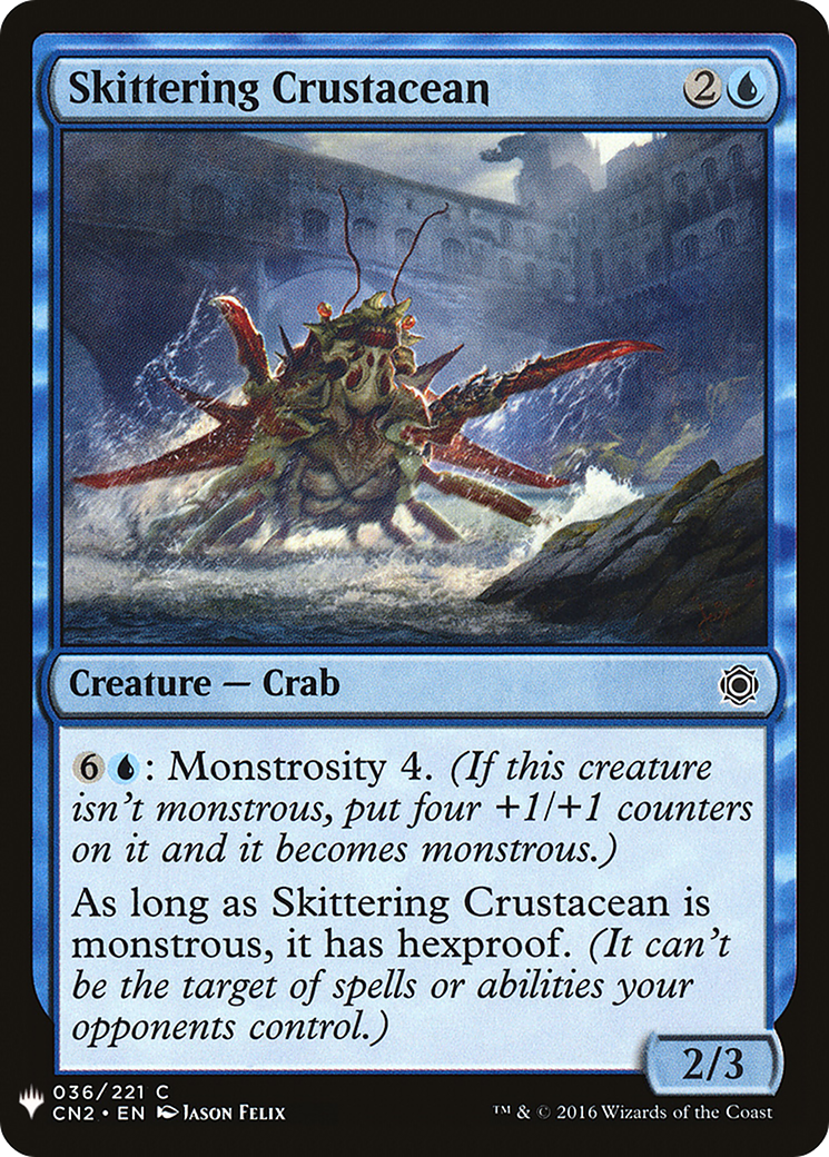 Skittering Crustacean (CN2-36) - The List