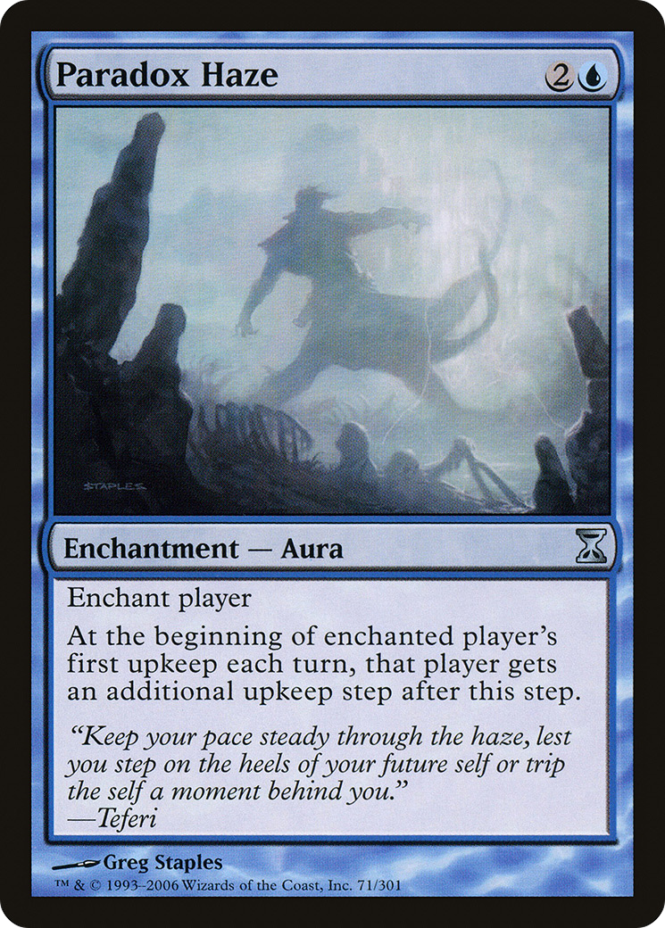 Paradox Haze (071) Foil - Time Spiral