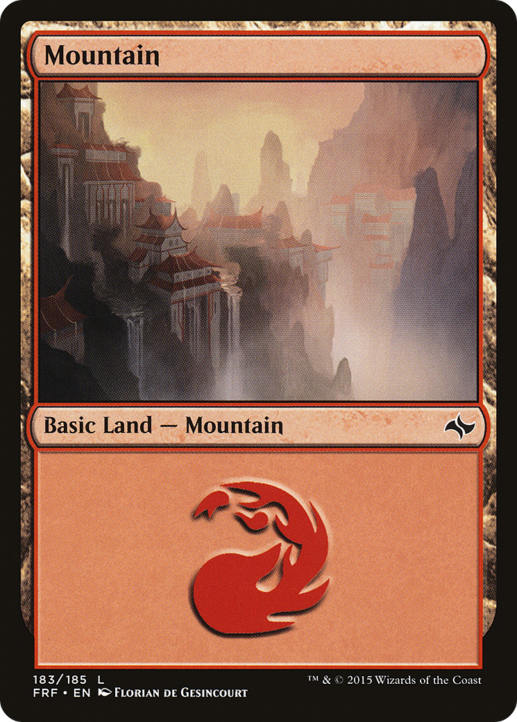 Mountain (183) - Fate Reforged