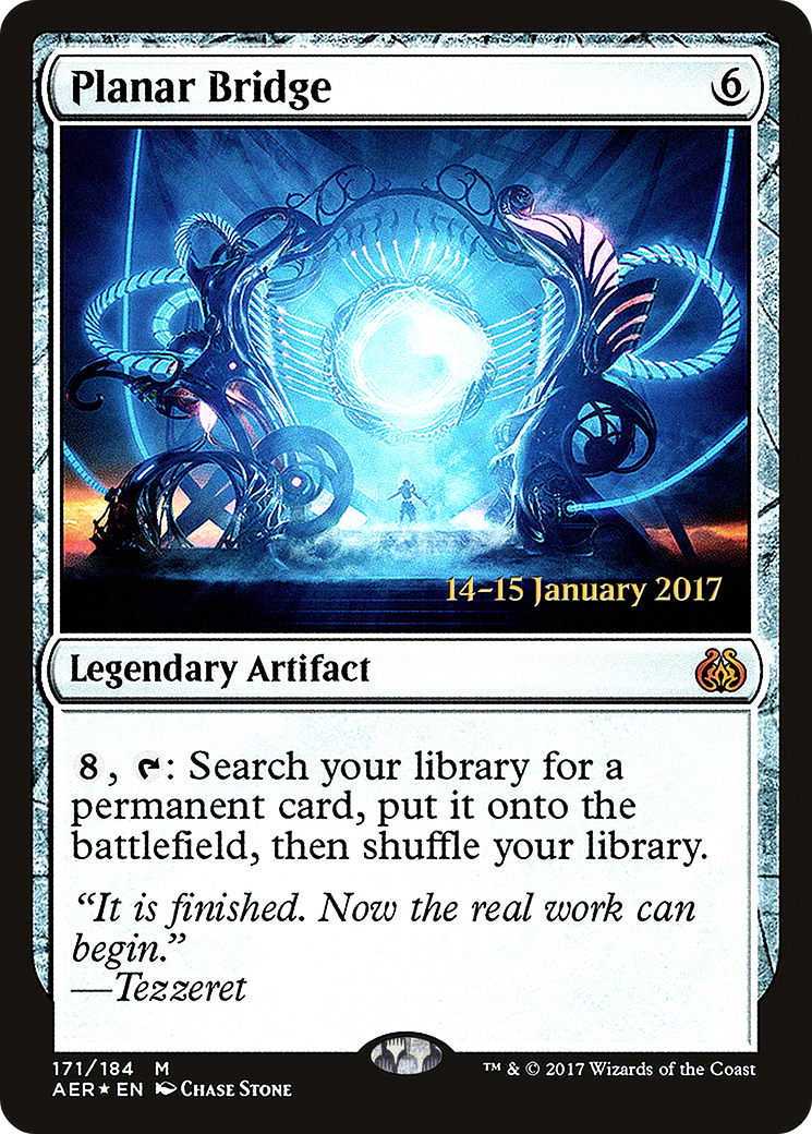 Planar Bridge (171s) Foil - Aether Revolt Promos