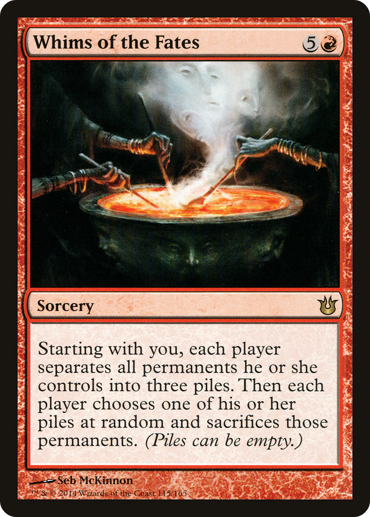 Whims of the Fates (115) Foil - Born of the Gods