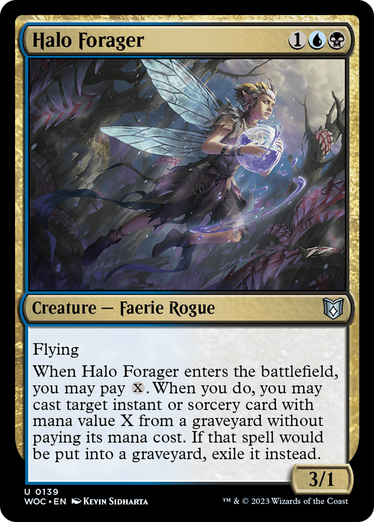Halo Forager (139) - Wilds of Eldraine Commander