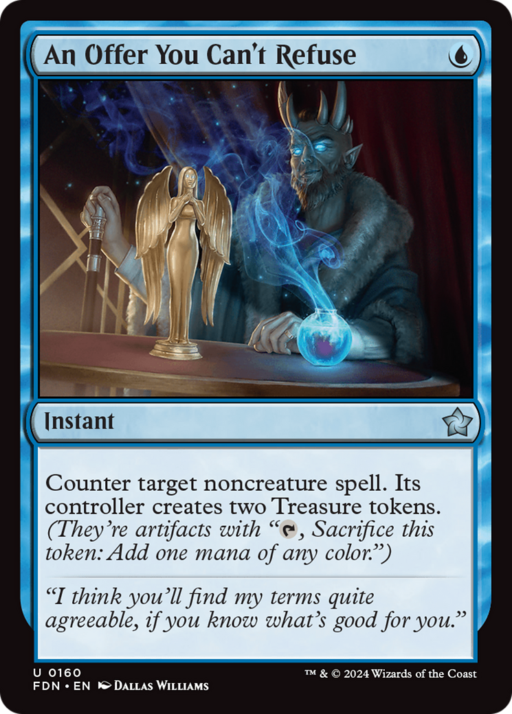 An Offer You Can't Refuse (160) Foil - Foundations
