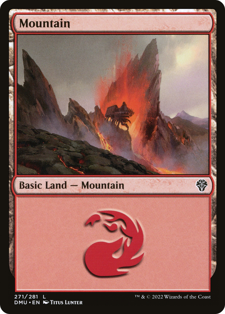 Mountain (271) Foil - Dominaria United