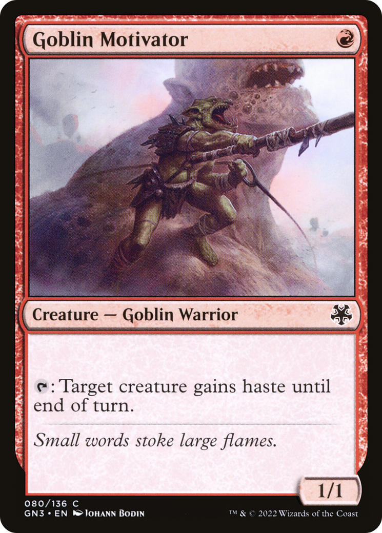 Goblin Motivator (080) - Game Night: Free-for-All