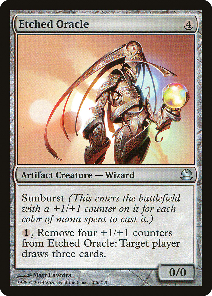 Etched Oracle (206) - Modern Masters