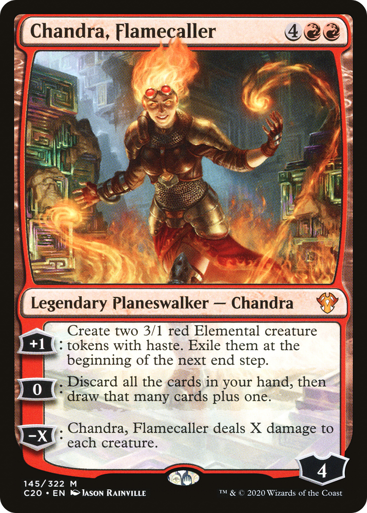 Chandra, Flamecaller (145) - Commander 2020