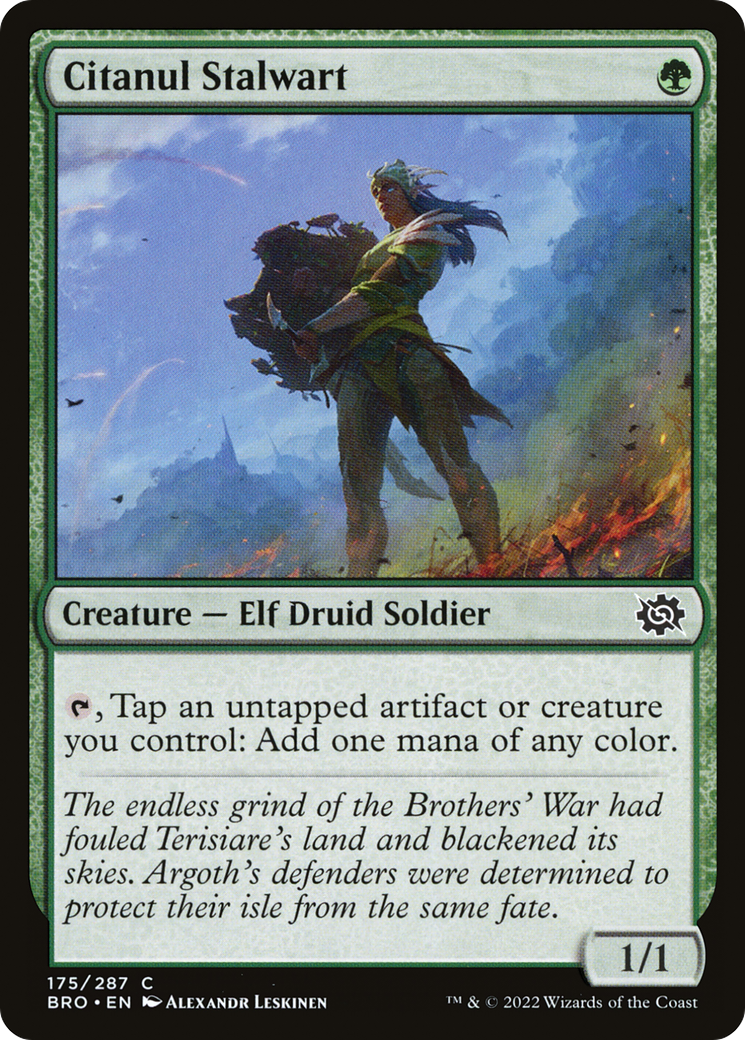 Citanul Stalwart (175) - The Brothers' War