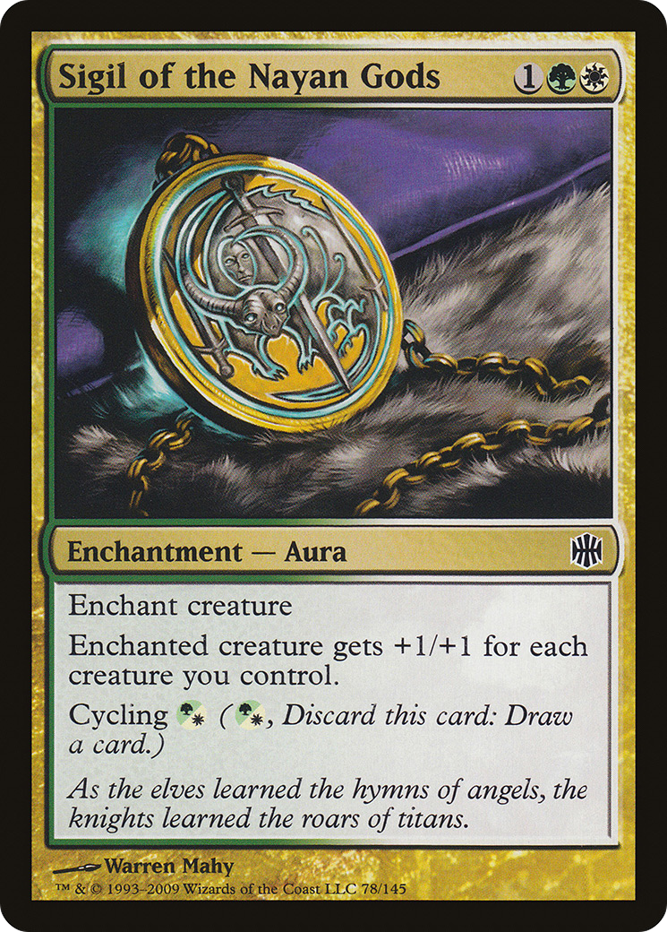 Sigil of the Nayan Gods (078) - Alara Reborn