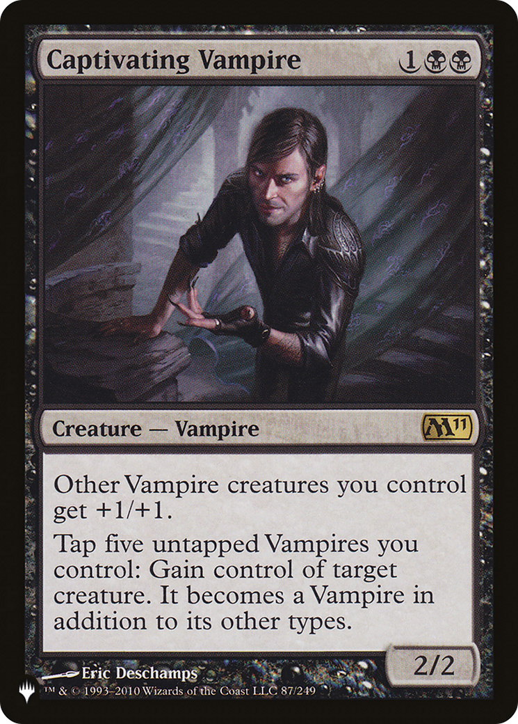 Captivating Vampire (M11-87) - The List