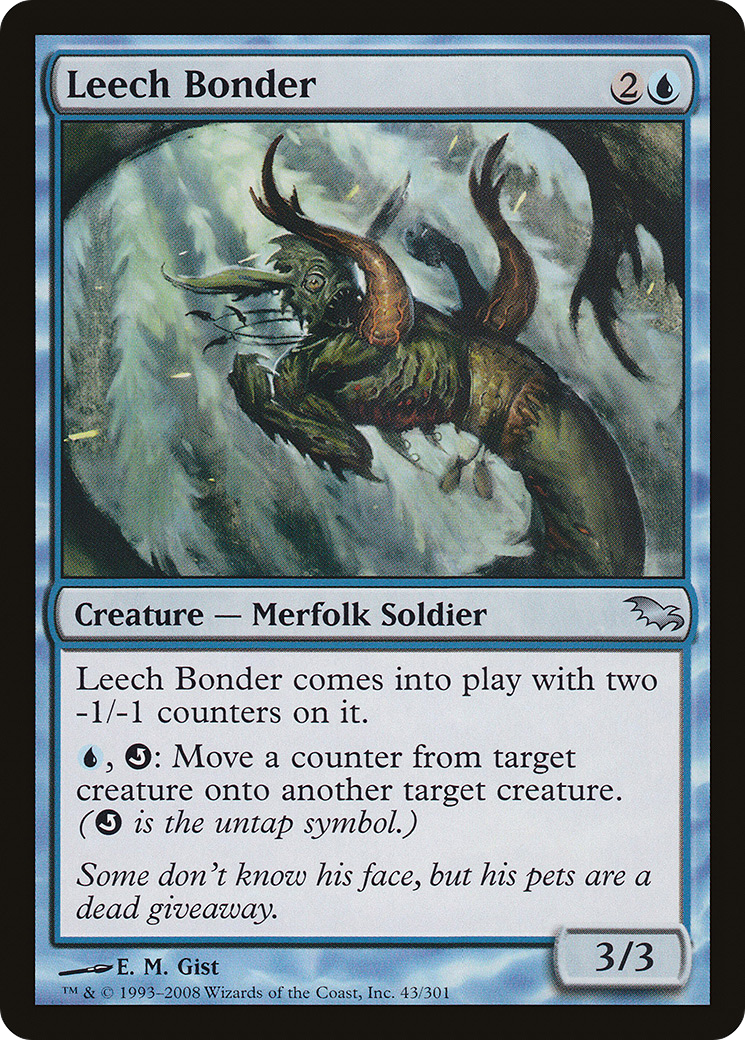 Leech Bonder (043) Foil - Shadowmoor