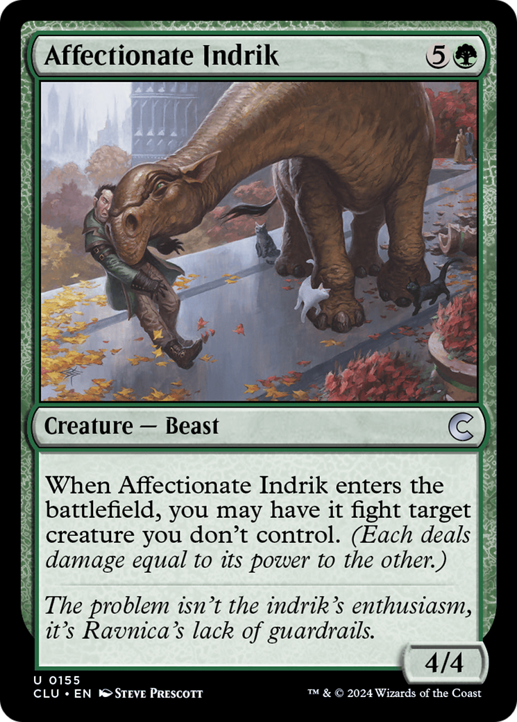 Affectionate Indrik (155) - Ravnica: Clue Edition
