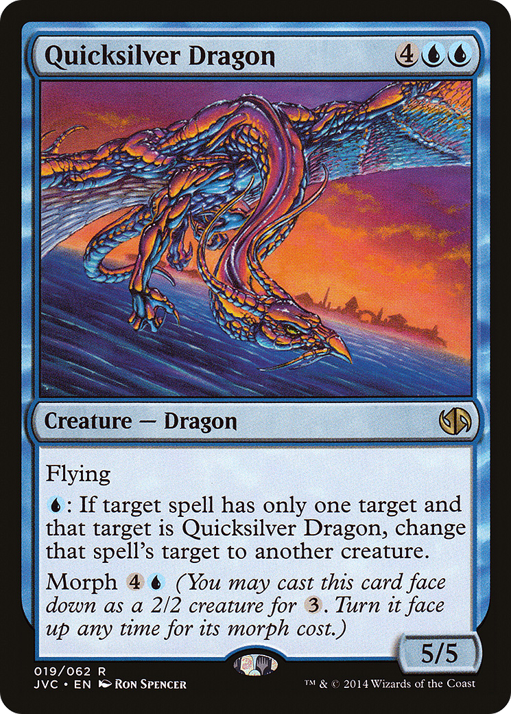 Quicksilver Dragon - Duel Decks Anthology: Jace vs. Chandra