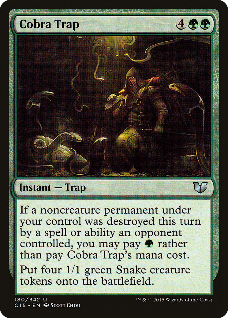 Cobra Trap (180) - Commander 2015