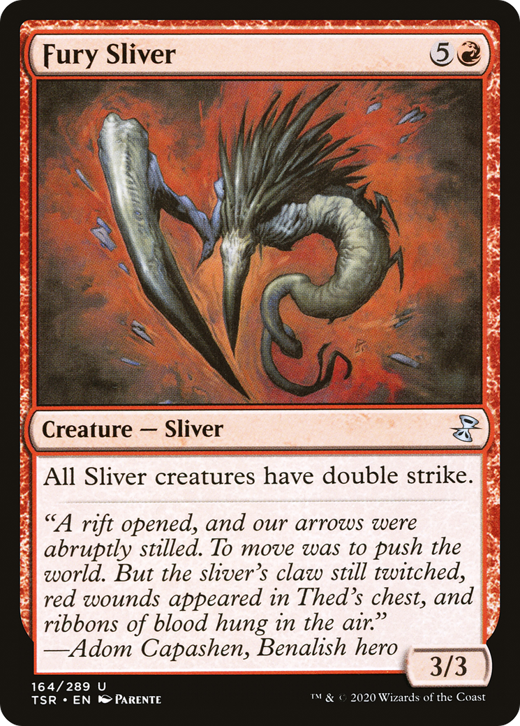 Fury Sliver (164) Foil - Time Spiral Remastered