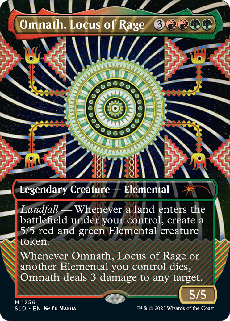 Omnath, Locus of Rage (1256) Foil - Secret Lair Drop