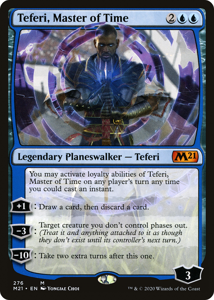 Teferi, Master of Time (276) - Core Set 2021
