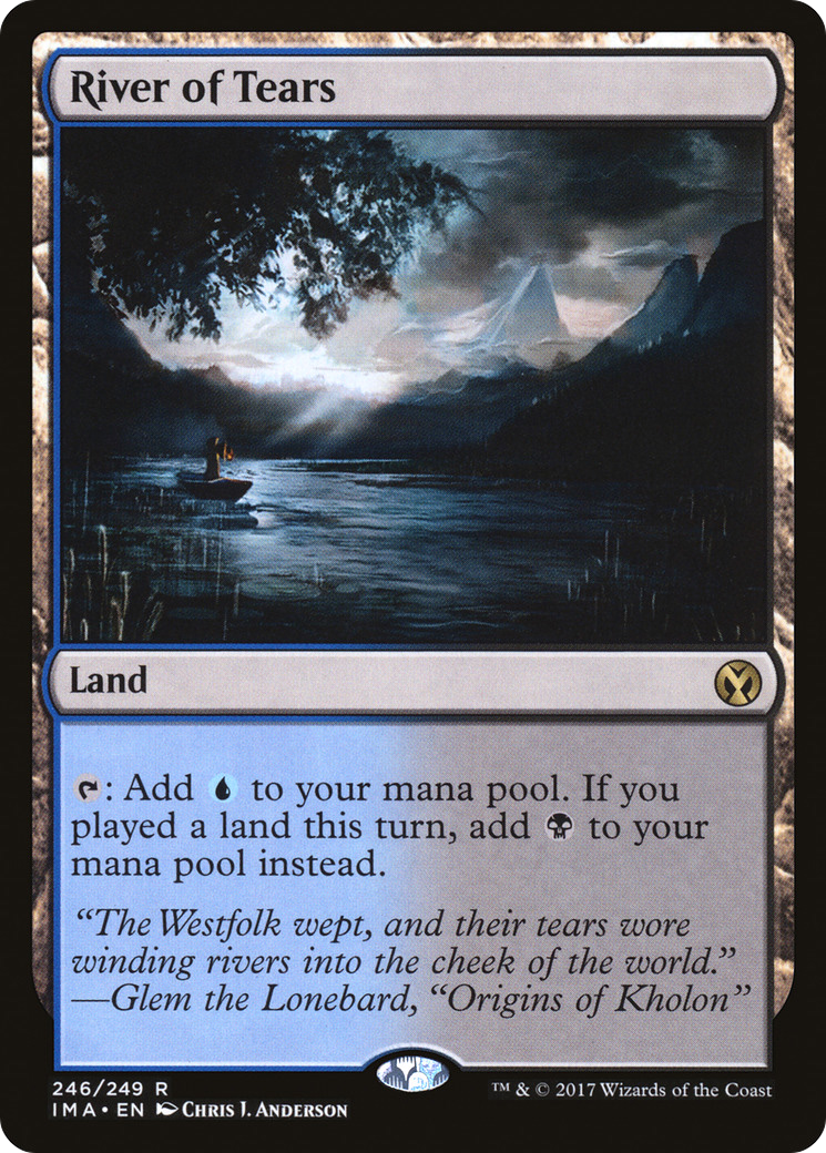 River of Tears (246) Foil - Iconic Masters