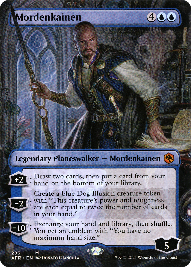 Mordenkainen (Borderless) (283) Foil - Adventures in the Forgotten Realms